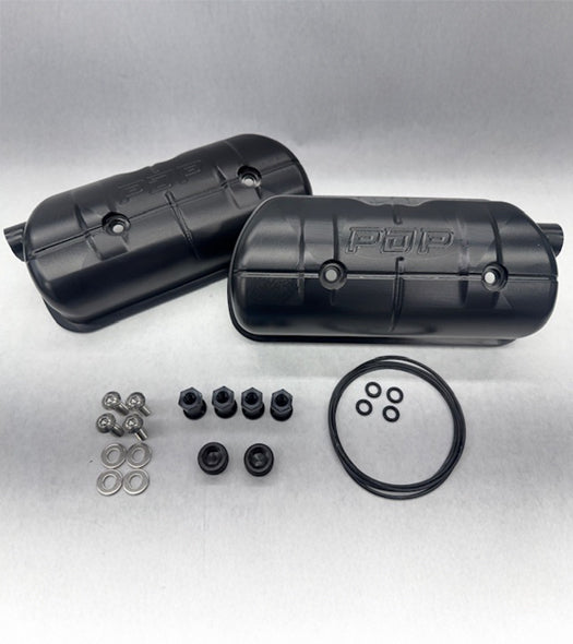 PDP Billet OE Valve Covers - Black Anodized Finish