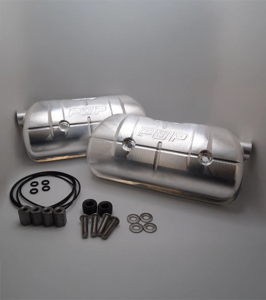 PDP Billet OE Valve Covers - Machined Finish