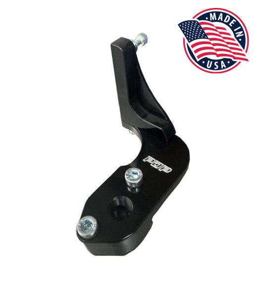 Billet Hidden Coil Mount with Integrated Breather Port - Black